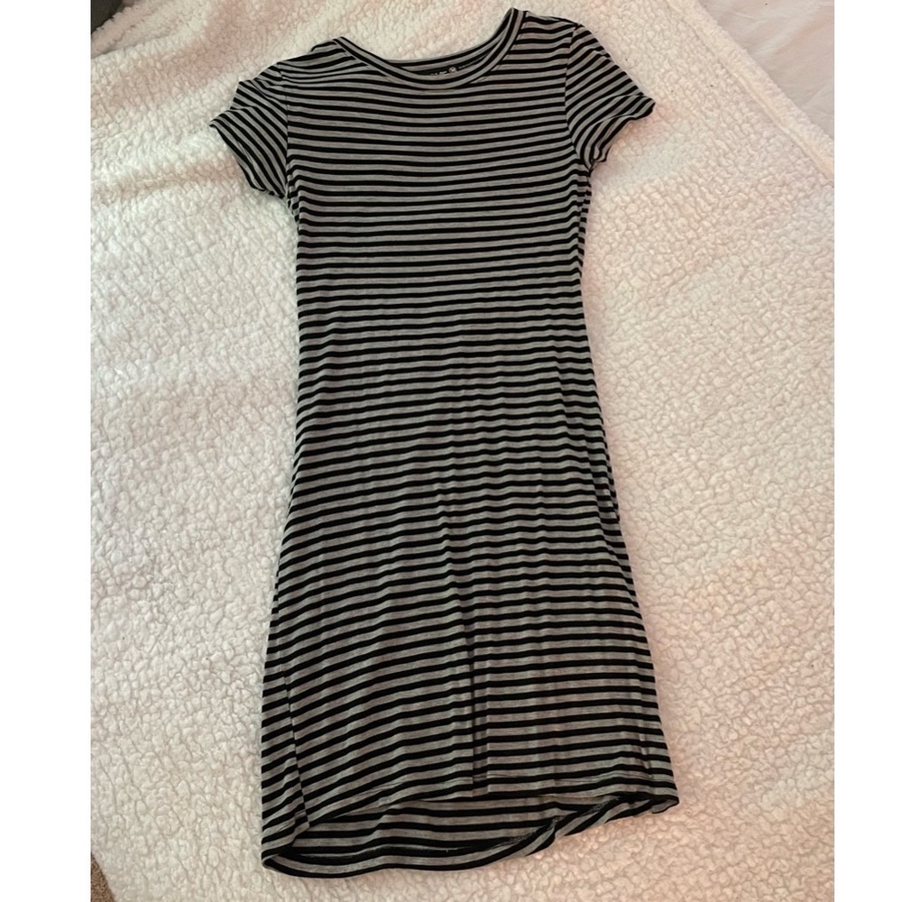 Striped T-shirt Dress